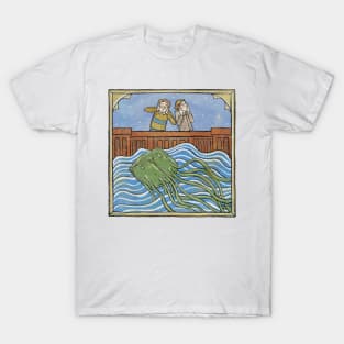 Medieval Gelatinous Cube of London Bridge T-Shirt